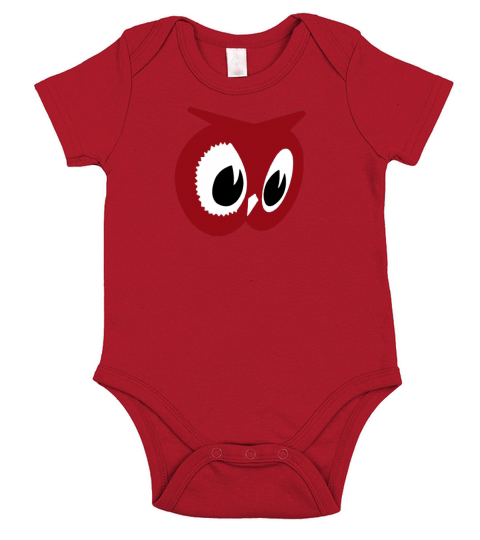 Red owl vintage red owl food stores Short Sleeve Baby One-Piece