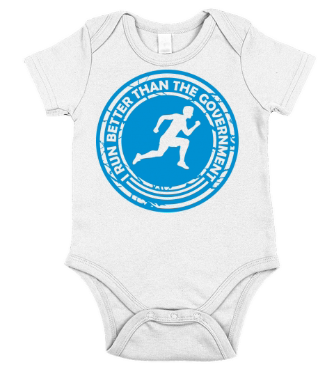 run better than government Short Sleeve Baby One-Piece