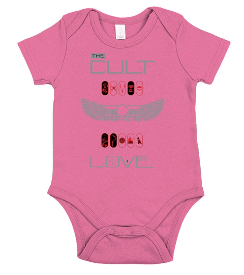 THE CULT OF LOVE Short Sleeve Baby One-Piece