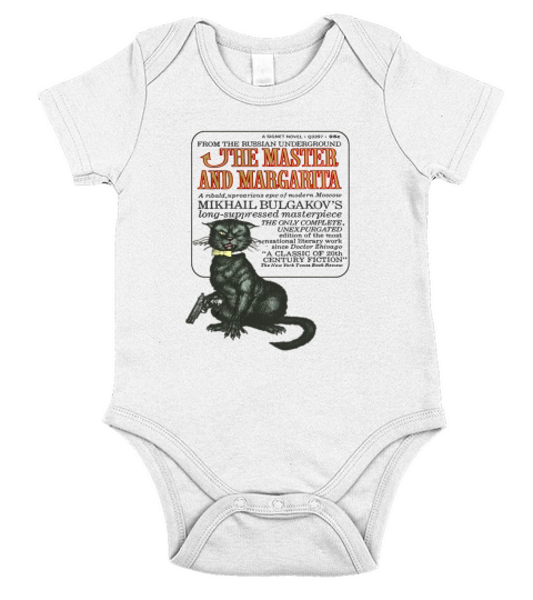 The Master And Margarita Tshirt Short Sleeve Baby One-Piece