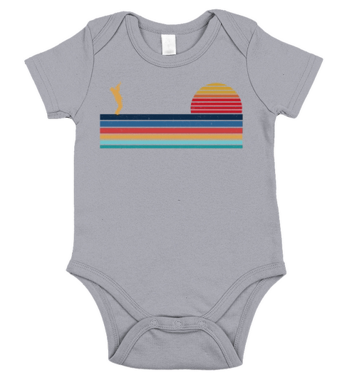 Trumpet Player Retro Vintage Short Sleeve Baby One-Piece