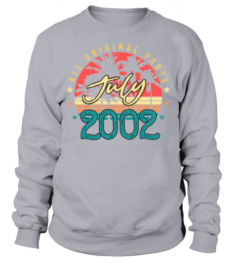 2002 July 20th Anniversary Sweatshirt Unisex