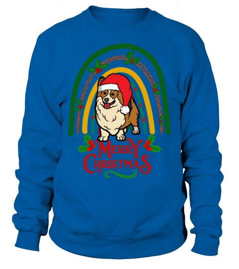 Christmas Welsh Corgi Sweatshirt Unisex