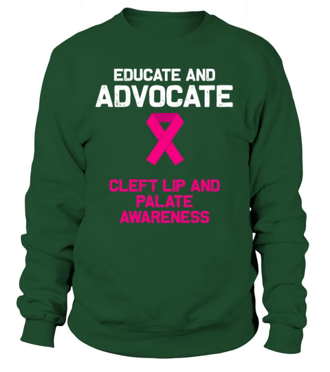 Cleft Palate Lip Fun Specializing Strong Sweatshirt Unisex