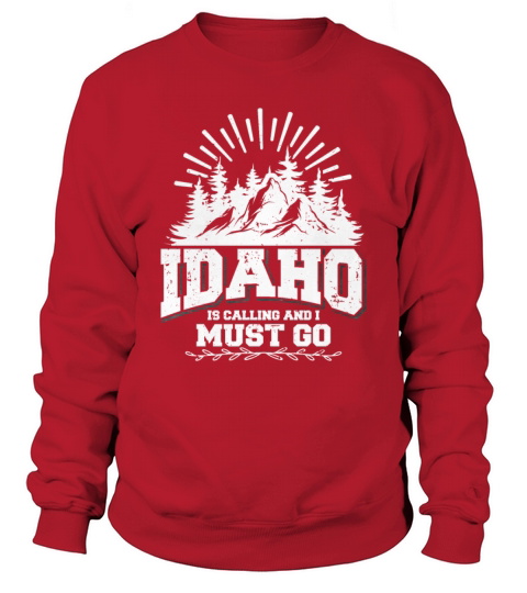 Idaho Mountains Vintage Sweatshirt Unisex