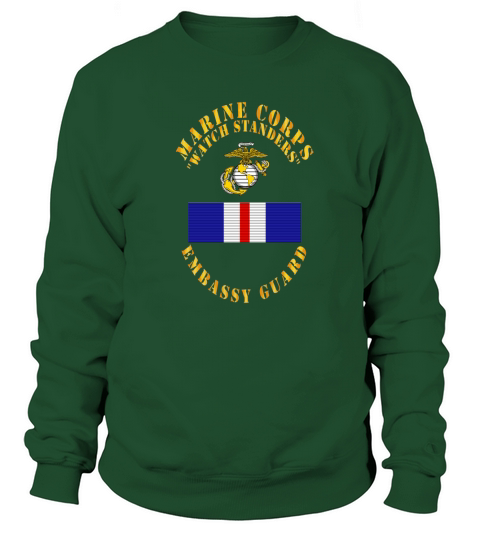 marine corpswatch standers embassy guard Sweatshirt Unisex