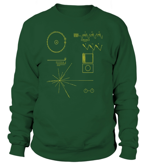 NASA Voyager Golden Record t-shirt Sweatshirt Unisex