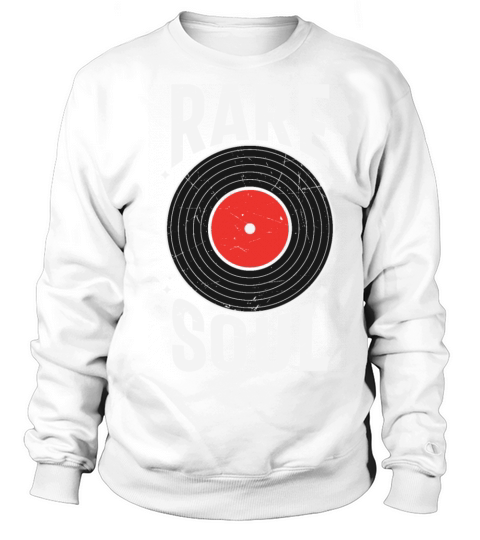 Rare Soul Retro Vinyl Record Sweatshirt Unisex