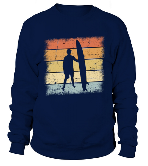 Surfing Vintage Sweatshirt Unisex