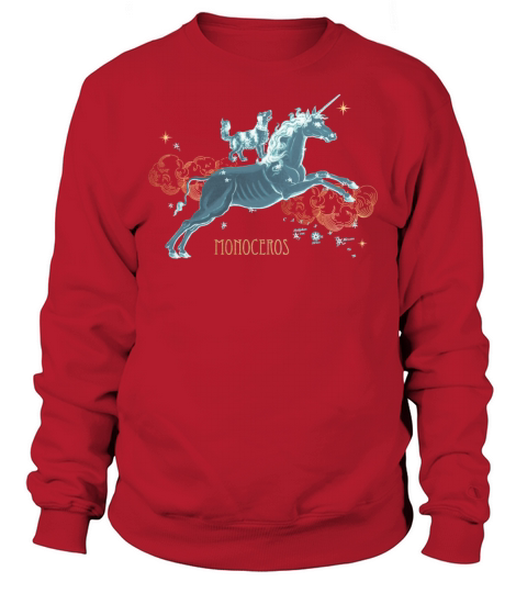 Unicorn Constellation Monoceros Sweatshirt Unisex