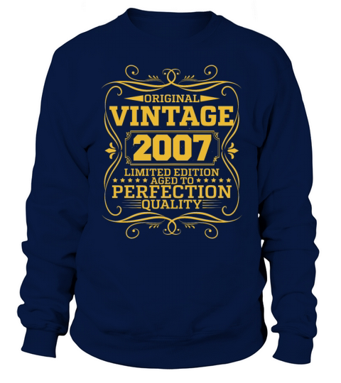 Vintage 2007 Original Limited Edition Sweatshirt Unisex