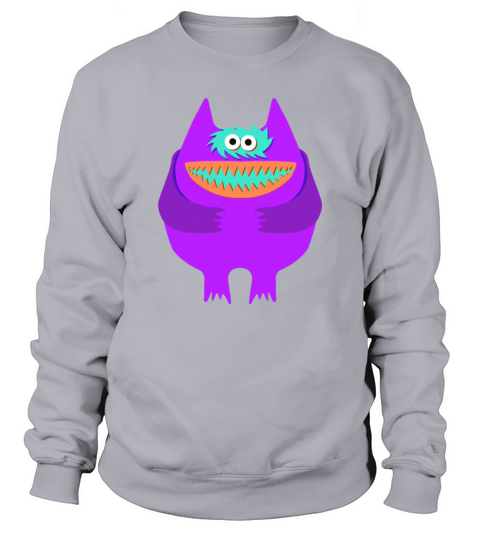 Vintage Nauga Stuffed Animal Cute Monster Sweatshirt Unisex