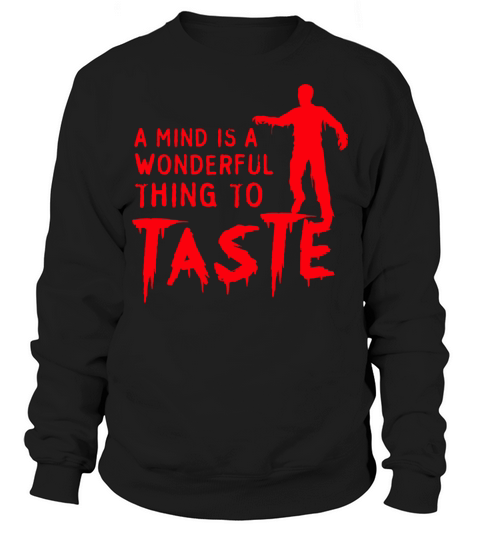 Zombie - Zombie is a terrible thing to waste Sweatshirt Unisex