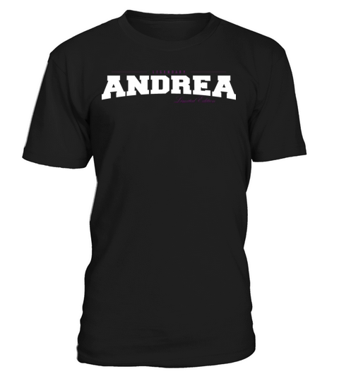 Andrea Name Limited Edition Funny Retro Vintage T-Shirt Unisex