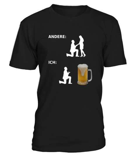 Bier Alkohol geschenk Saufen T-Shirt Unisex