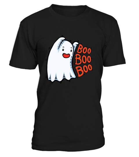 Boo Funny Halloween Little Ghost T-Shirt Unisex