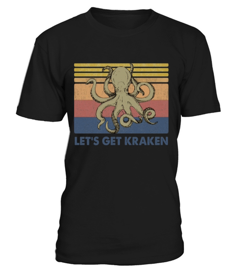 Octopus Let’s Get Kraken Vintage shirt T-Shirt Unisex