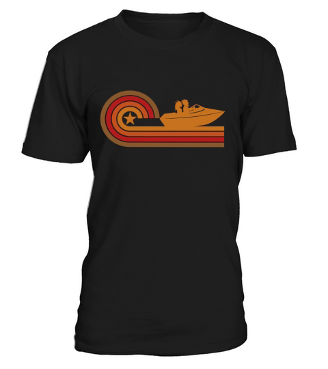 Retro Style Boating Vintage Boat T-Shirt T-Shirt Unisex