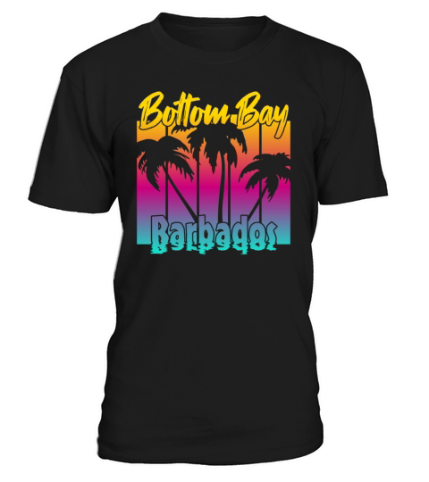 Vintage Bottom Bay Barbados Sunset T-Shirt Unisex