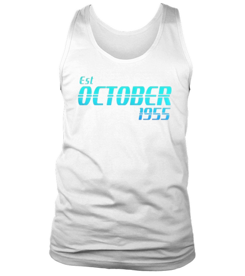 Est October 1955 65th Birthday Gifts Awesome Tank Top Unisex