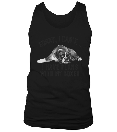 J&#39;AI DES PLANS AVEC MON BOXEUR Tank Top Unisex