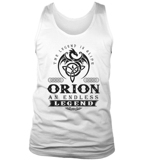 ORION The Legend Is Alive ORION An Endless Legend ColorBlack Tank Top Unisex
