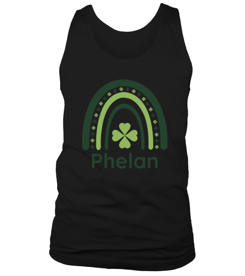 Phelan Clover Boho Rainbow Tank Top Unisex