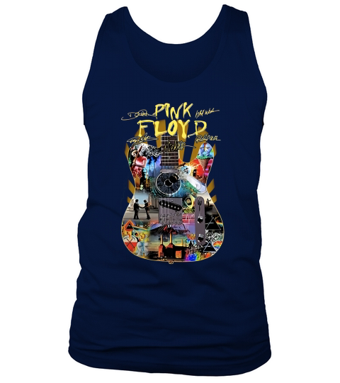 Pink Floyd Guitar Signatures shirt Tank Top Unisex