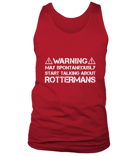 Rotterman Warning Tank Top Unisex