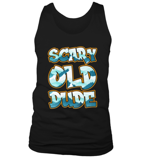 Scary old Dude Tank Top Unisex