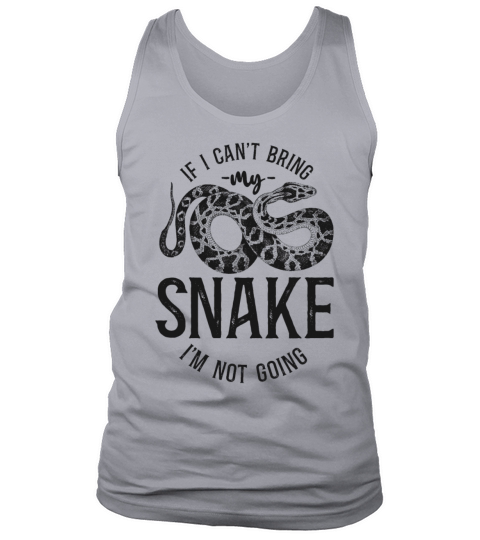 Snake Serpent Vintage If I CanT Tank Top Unisex