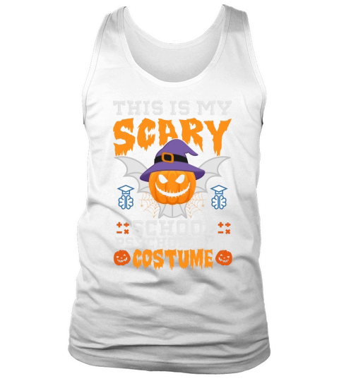 This Is My Scary School Psychologist Halloween Costume Tank Top Unisex