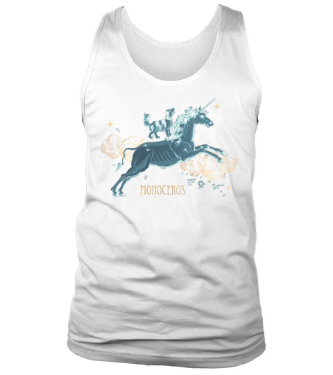 Unicorn Constellation Monoceros Tank Top Unisex