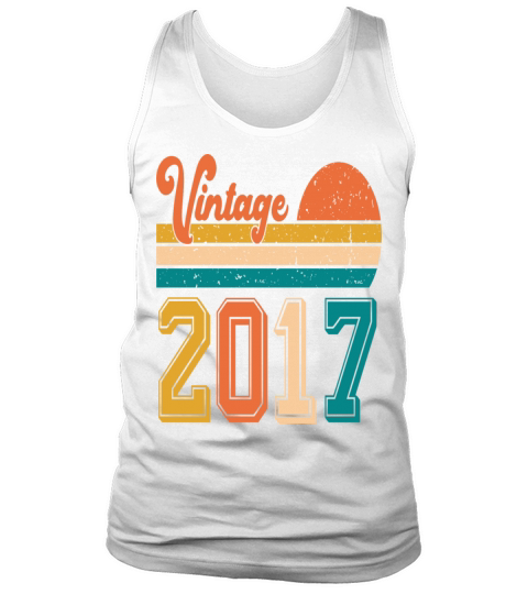 Vintage 2017 birthday gift Tank Top Unisex