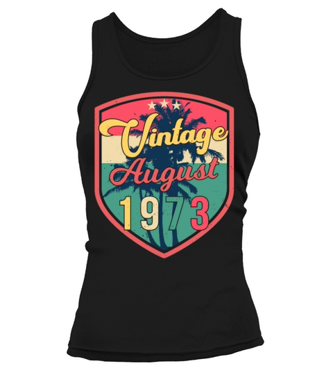 1973 August Retro Tank top Woman