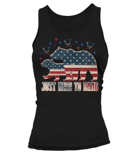 4th Of July Patriotic Bears Tank top Woman
