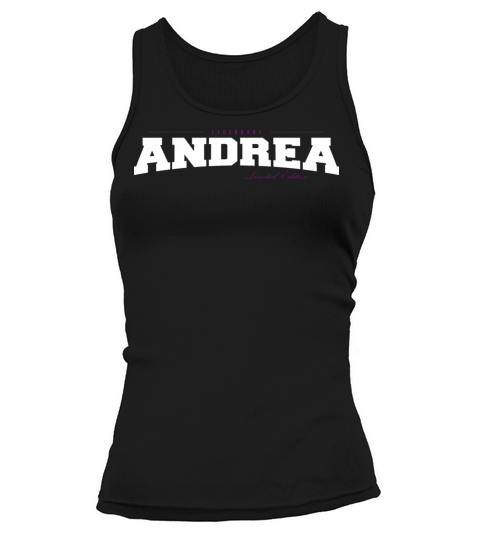 Andrea Name Limited Edition Funny Retro Vintage Tank top Woman