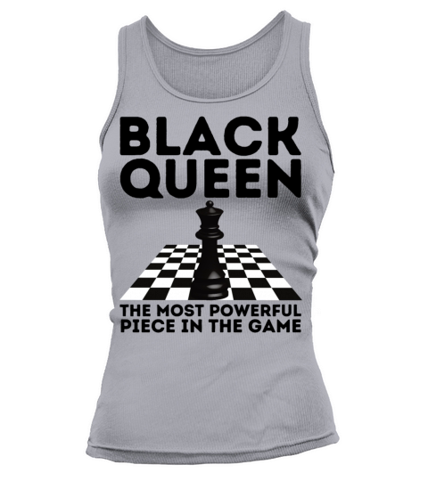 BLACK QUEEN The Most Powerful Piece In The Game Tank top Woman