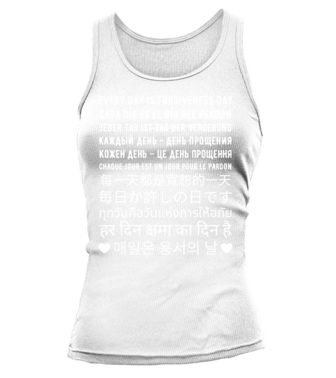 Global Forgiveness Day Inspirational Tank top Woman