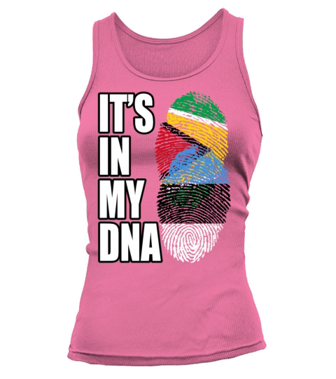 Guyanese And Estonian Mix Heritage DNA Flag Tank top Woman