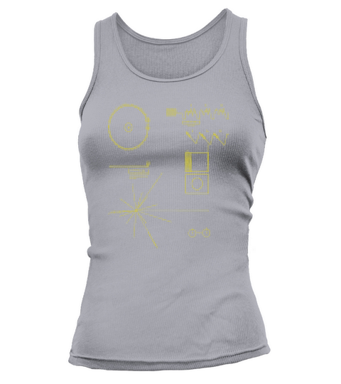 NASA Voyager Golden Record t-shirt Tank top Woman