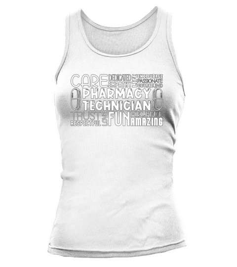 Pharmacy Tech Quote Medicine Technician Pharmacist Tank top Woman