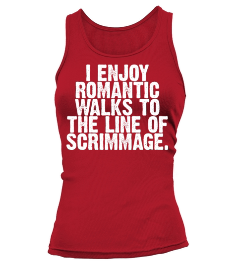 Romantic Walks Linemen Football Player Tank top Woman