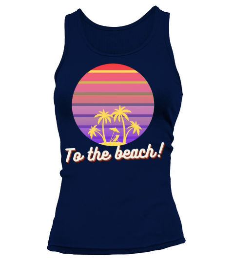 to the beach Tank top Woman