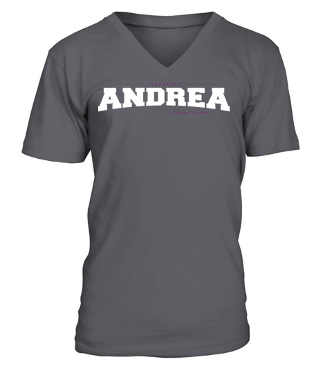 Andrea Name Limited Edition Funny Retro Vintage V-Neck T-shirt