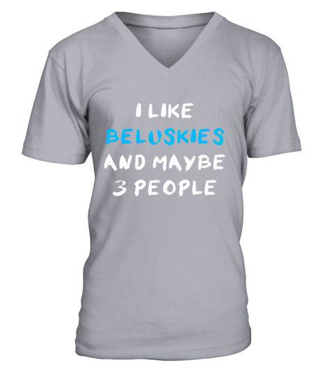 Belusky Funny V-Neck T-shirt
