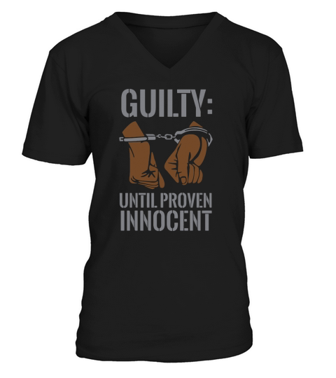Boss Playa Guilty Until Proven Innocent Premium T V-Neck T-shirt