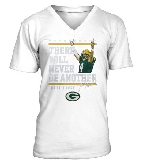 Brett Favre  Never Be Another V-Neck T-shirt