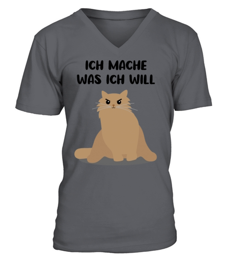 Cat Sassy Kitten Cat Funny Quote Gift Idea V-Neck T-shirt