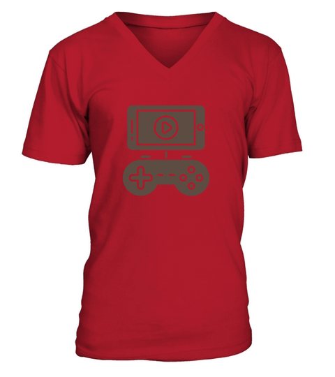 Gamer Heartbeat V-Neck T-shirt